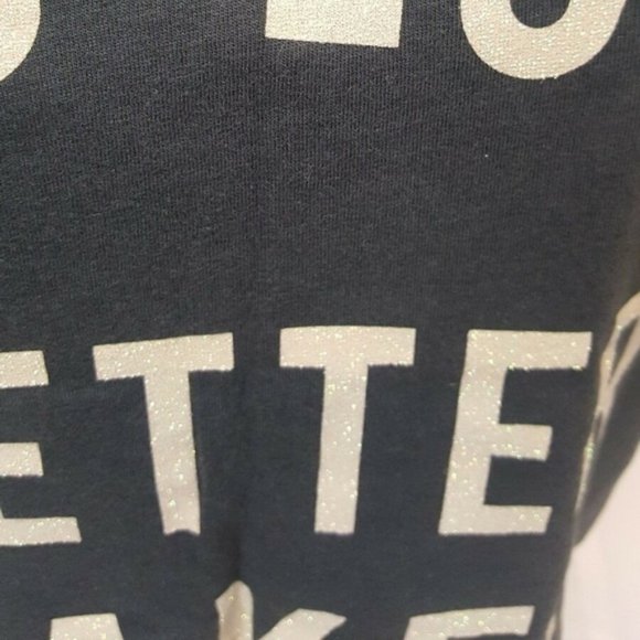 Urban Decay Makeup Artist Tee Gray Shirt Small New RARE Women's T-Shirt Glitter - Picture 5 of 6